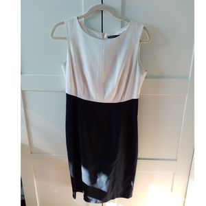 Ivanka Trump B&W dress